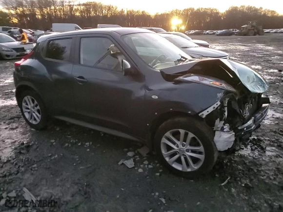 2013 Nissan Juke SV with VIN JN8AF5MR2DT217356, listed as a Copart auction lot 86781364 with 0 mi miles and Salvage Title. Bid and sale history available at carsss.com. Image 12.