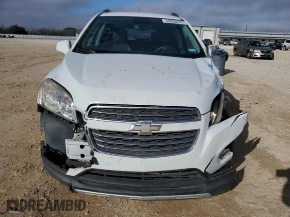 2016 Chevrolet Trax LT with VIN KL7CJLSB5GB543849, listed as a Copart auction lot 46850525 with 82,309 mi miles and Salvage Title. Bid and sale history available at carsss.com. Image 5.