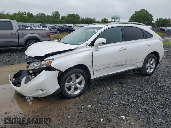 2011 Lexus RX 350 with VIN 2T2BK1BA0BC104605, listed as a Copart auction lot 56020495 with 139,877 mi miles and Salvage Title. Bid and sale history available at DreamBid. Image 1.