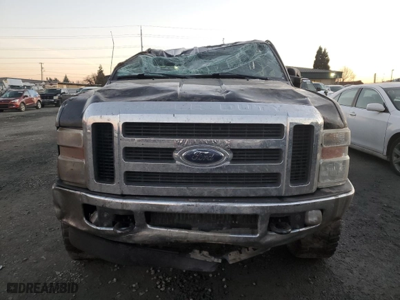 2008 Ford Super Duty F-250 SRW XL with VIN 1FTSW21RX8ED52839, listed as a Copart auction lot 89108305 with 0 mi miles and Salvage Title. Bid and sale history available at carsss.com. Image 5.
