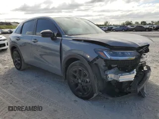 2024 Honda HR-V Sport with VIN 3CZRZ1H53RM725373, listed as a Copart auction lot 85569374 with 17,170 mi miles and Salvage Title. Bid and sale history available at carsss.com. Image 4.