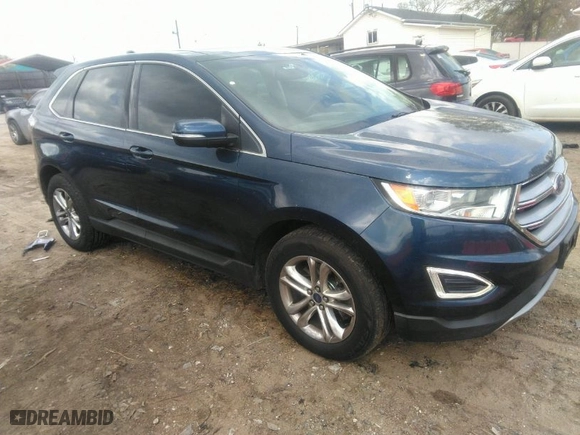 2017 Ford Edge SEL with VIN 2FMPK4J93HBC11518, listed as a IAAI auction lot 41963833 with 132,293 mi miles. Bid and sale history available at carsss.com. Image 1.