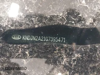 2016 Kia Soul with VIN KNDJN2A21G7395471, listed as a IAAI auction lot 41588730 with 89,522 mi miles and . Bid and sale history available at DreamBid. Image 9.