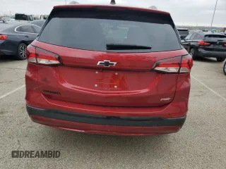 2024 Chevrolet Equinox RS with VIN 3GNAXMEG9RS221056, listed as a Copart auction lot 52902715 with 11,715 mi miles and Salvage Title. Bid and sale history available at DreamBid. Image 6.