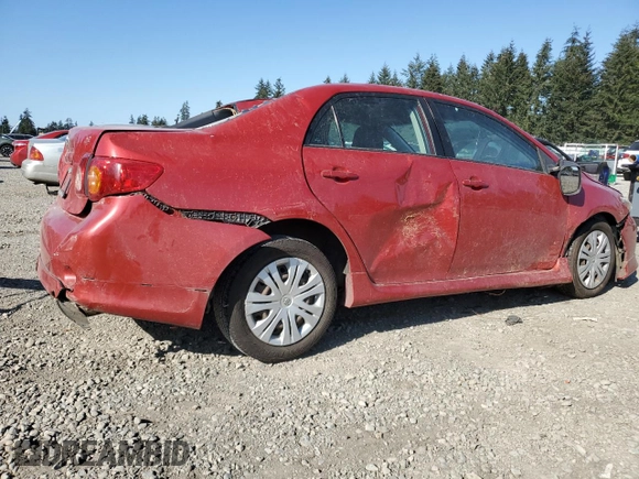 2009 Toyota Corolla with VIN 1NXBU40E49Z102824, listed as a Copart auction lot 53402685 with 118,268 mi miles and Salvage Title. Bid and sale history available at carsss.com. Image 3.