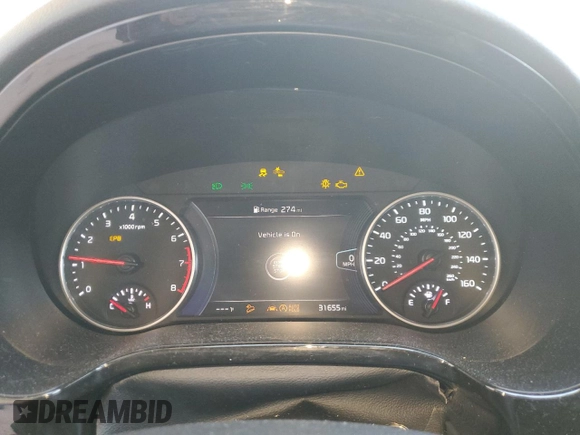2021 Kia Seltos SX z VIN KNDETCA23M7082933, wystawiony jako Copart lot #49069285 z przebiegiem 31 655 mil mil oraz Szkoda całkowita • Salvage title. Historia ofert i sprzedaży dostępna na DreamBid. Obrazek 9.