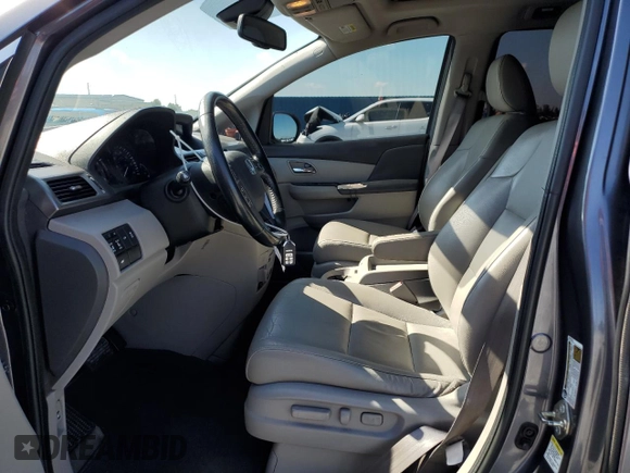 2016 Honda Odyssey EX-L with VIN 5FNRL5H6XGB104351, listed as a Copart auction lot 52507935 with 154,718 mi miles and Salvage Title. Bid and sale history available at DreamBid. Image 7.