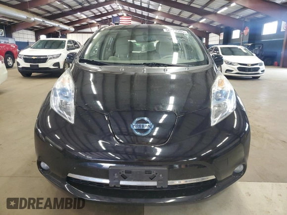 2012 Nissan LEAF SL with VIN JN1AZ0CP5CT017515, listed as a Copart auction lot 56377265 with 60,217 mi miles and Clean Title. Bid and sale history available at DreamBid. Image 5.
