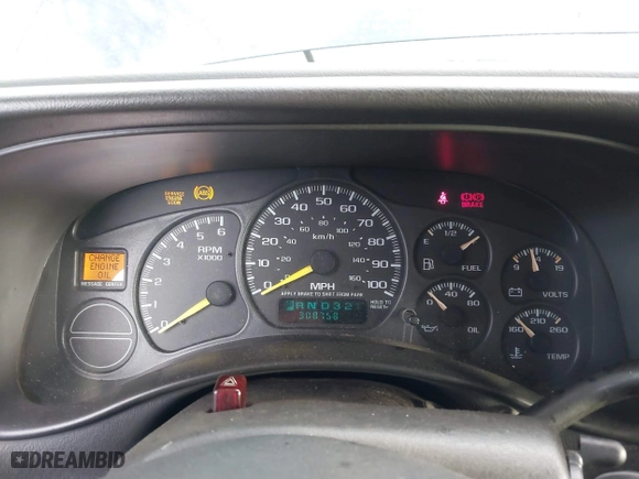 1999 Chevrolet Silverado 1500 LS with VIN 2GCEC19V1X1155172, listed as a IAAI auction lot 41488962 with 308,758 mi miles. Bid and sale history available at carsss.com. Image 7.