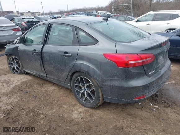 2017 Ford Focus SEL with VIN 1FADP3H27HL221776, listed as a IAAI auction lot 41631699 with 176,424 mi miles. Bid and sale history available at carsss.com. Image 3.