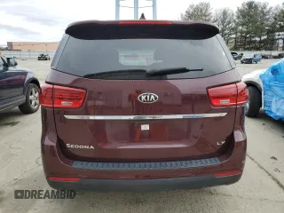 2019 Kia Sedona EX with VIN KNDMB5C17K6543326, listed as a Copart auction lot 46068965 with 76,410 mi miles and Salvage Title. Bid and sale history available at carsss.com. Image 6.