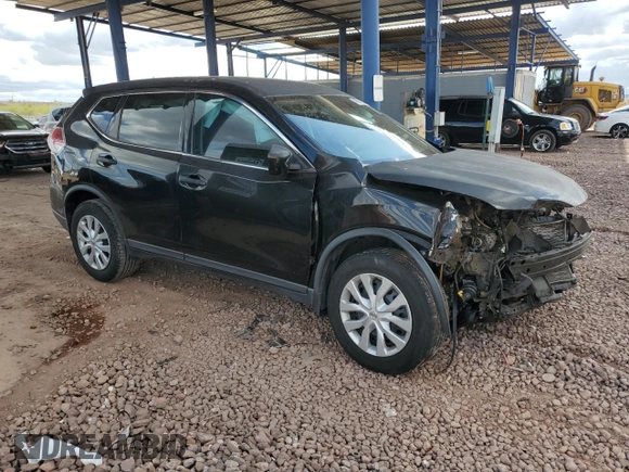 2016 Nissan Rogue SV with VIN KNMAT2MT4GP615518, listed as a Copart auction lot 48991205 with Not Provided miles and Salvage Title. Bid and sale history available at DreamBid. Image 4.