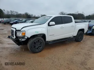 2020 GMC Canyon 2WD SLE with VIN 1GTG5CEN6L1237175, listed as a Copart auction lot 46608605 with 35,840 mi miles and Salvage Title. Bid and sale history available at carsss.com. Image 1.