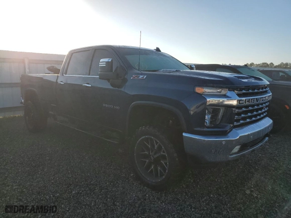 2020 Chevrolet Silverado 3500HD LTZ with VIN 1GC4YUEY9LF222764, listed as a Copart auction lot 73893124 with 0 mi miles and Salvage Title. Bid and sale history available at carsss.com. Image 4.