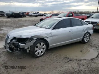 2007 Audi A6 3.2L with VIN WAUDH74F07N124247, listed as a Copart auction lot 46668225 with 187,625 mi miles and Clean Title. Bid and sale history available at carsss.com. Image 1.