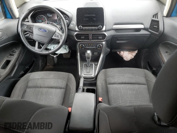 2019 Ford EcoSport SE z VIN MAJ3S2GEXKC267111, wystawiony jako Copart lot #56427685 z przebiegiem 58 956 mil mil oraz Tytuł czysty. Historia ofert i sprzedaży dostępna na DreamBid. Obrazek 8.