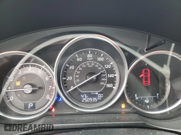 2014 Mazda 6 i Grand Touring with VIN JM1GJ1W59E1103259, listed as a Copart auction lot 51756935 with 250,935 mi miles and Salvage Title. Bid and sale history available at DreamBid. Image 9.