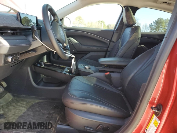 2022 Ford Mustang Mach-E Premium with VIN 3FMTK3R79NMA29148, listed as a Copart auction lot 50114695 with 37,903 mi miles and Salvage Title. Bid and sale history available at DreamBid. Image 7.