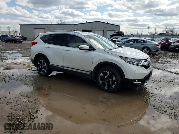 2018 Honda CR-V Touring with VIN 5J6RW2H99JL006734, listed as a Copart auction lot 52220685 with 57,923 mi miles and Salvage Title. Bid and sale history available at carsss.com. Image 12.