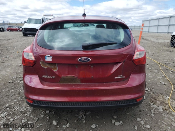 2013 Ford Focus SE with VIN 1FADP3K21DL106545, listed as a Copart auction lot 52851985 with 221,645 mi miles and Non Repairable. Bid and sale history available at carsss.com. Image 6.