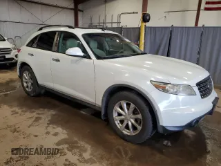 2008 Infiniti FX with VIN JNRAS08W18X209287, listed as a Copart auction lot 51643445 with 101,437 mi miles and Salvage title. Bid and sale history available at DreamBid. Image 4.