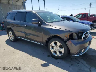 2014 Dodge Durango Limited with VIN 1C4RDHDG8EC476911, listed as a Copart auction lot 53350295 with 95,287 mi miles and Salvage Title. Bid and sale history available at carsss.com. Image 4.
