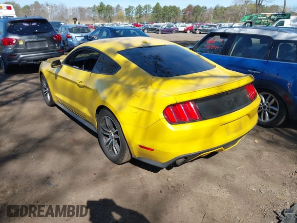 2017 Ford Mustang EcoBoost with VIN 1FA6P8TH0H5273272, listed as a IAAI auction lot 42055654 with 138,469 mi miles. Bid and sale history available at carsss.com. Image 3.