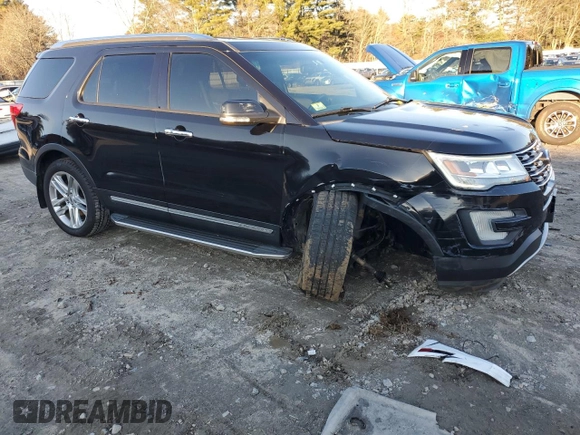 2016 Ford Explorer Limited with VIN 1FM5K8FH5GGC79681, listed as a Copart auction lot 84957634 with 126,497 mi miles and Salvage Title. Bid and sale history available at DreamBid. Image 4.