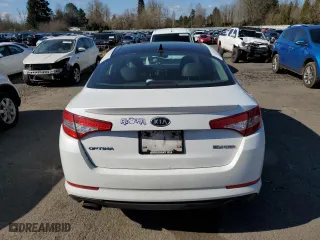 2012 Kia Optima SX with VIN 5XXGR4A67CG053537, listed as a Copart auction lot 48075465 with 172,729 mi miles and Salvage Title. Bid and sale history available at carsss.com. Image 6.