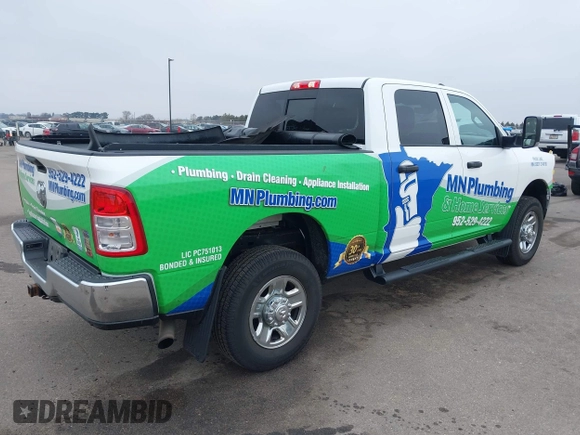 2022 Ram 2500 Tradesman with VIN 3C6UR5CJ2NG126962, listed as a IAAI auction lot 42017257 with 112,540 mi miles and . Bid and sale history available at DreamBid. Image 4.