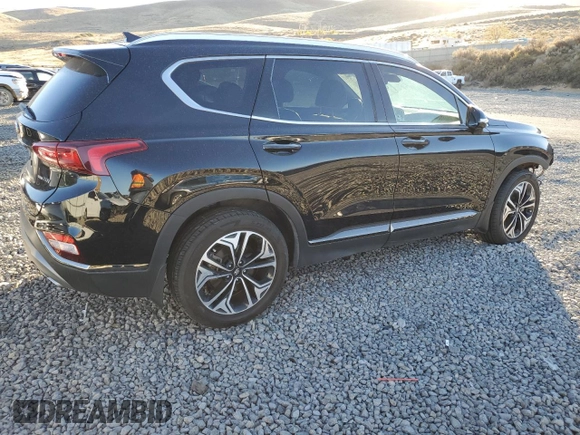 2020 Hyundai Santa Fe Limited with VIN 5NMS5CAA3LH289186, listed as a Copart auction lot 79930204 with 34,403 mi miles and Salvage Title. Bid and sale history available at carsss.com. Image 3.