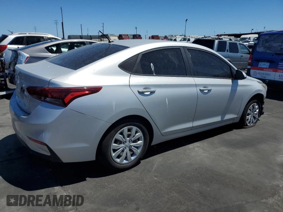 2019 Hyundai Accent SE with VIN 3KPC24A38KE059914, listed as a Copart auction lot 64839653 with 46,119 mi miles. Bid and sale history available at carsss.com. Image 3.