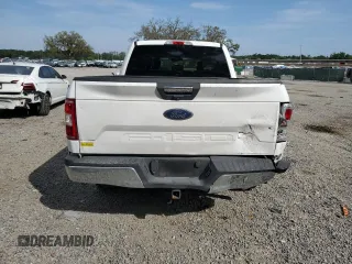 2020 Ford F-150 XL with VIN 1FTEX1CB3LKD21978, listed as a Copart auction lot 53981175 with 220,020 mi miles and Salvage Title. Bid and sale history available at DreamBid. Image 6.