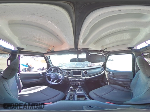 2020 Jeep Wrangler Unlimited Sahara z VIN 1C4HJXEN2LW213644, wystawiony jako Copart lot #54935355 z przebiegiem 76 268 mil mil oraz Szkoda całkowita • Salvage title. Historia ofert i sprzedaży dostępna na DreamBid. Obrazek 16.