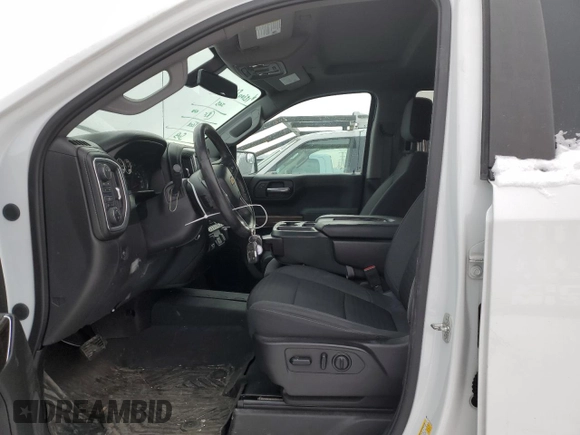 2021 Chevrolet Silverado 1500 LT with VIN 3GCUYDET2MG149418, listed as a Copart auction lot 89065105 with 142,539 mi miles and Salvage Title. Bid and sale history available at carsss.com. Image 7.