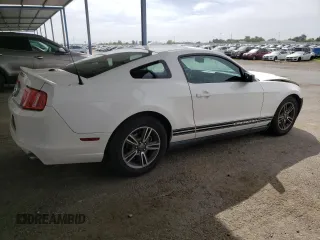 2012 Ford Mustang V6 Premium with VIN 1ZVBP8AM7C5226870, listed as a Copart auction lot 53284445 with 92,822 mi miles and Salvage Title. Bid and sale history available at carsss.com. Image 3.