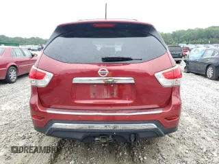 2016 Nissan Pathfinder Platinum with VIN 5N1AR2MN8GC646032, listed as a Copart auction lot 58304595 with 79,979 mi miles and Salvage title. Bid and sale history available at DreamBid. Image 6.
