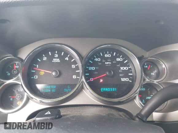 2009 Chevrolet Silverado 1500 LT with VIN 1GCEK29029Z176135, listed as a IAAI auction lot 41829053 with 191,084 mi miles and . Bid and sale history available at DreamBid. Image 7.