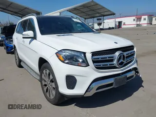 2018 Mercedes-Benz GLS 450 with VIN 4JGDF6EE6JB132415, listed as a IAAI auction lot 42283484 with 54,090 mi miles and . Bid and sale history available at DreamBid. Image 1.