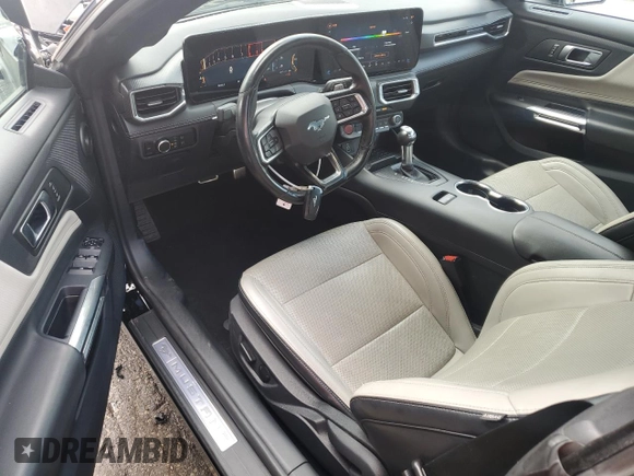 2024 Ford Mustang GT Premium with VIN 1FAGP8FF3R5122913, listed as a Copart auction lot 58345505 with 26,603 mi miles and Clean title. Bid and sale history available at DreamBid. Image 8.