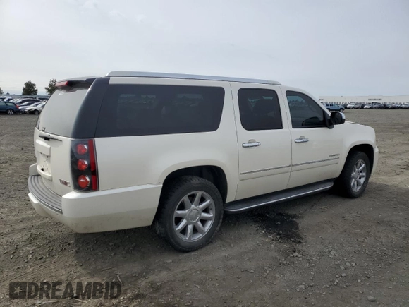 2010 GMC Yukon XL Denali with VIN 1GKUKMEF9AR153123, listed as a Copart auction lot 48748525 with 171,519 mi miles and Salvage Title. Bid and sale history available at carsss.com. Image 3.