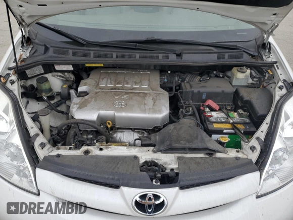 2008 Toyota Sienna XLE with VIN 5TDZK22C18S193000, listed as a Copart auction lot 53307935 with 87,185 mi miles and Clean Title. Bid and sale history available at carsss.com. Image 12.