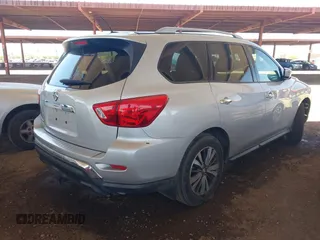 2017 Nissan Pathfinder SV with VIN 5N1DR2MNXHC678706, listed as a IAAI auction lot 42294007 with 136,924 mi miles and . Bid and sale history available at DreamBid. Image 4.