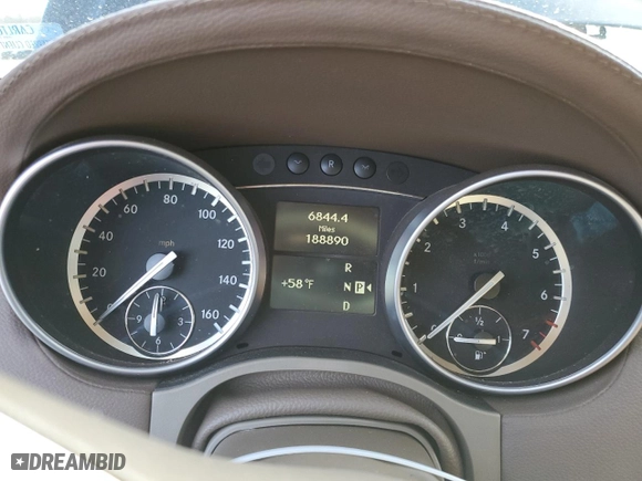 2010 Mercedes-Benz GL-Class GL 450 with VIN 4JGBF7BE0AA585453, listed as a Copart auction lot 47406105 with 188,890 mi miles and Salvage Title. Bid and sale history available at carsss.com. Image 9.