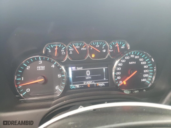 2017 Chevrolet Tahoe LS with VIN 1GNSCAKC2HR192453, listed as a Copart auction lot 45001995 with 214,091 mi miles and Salvage Title. Bid and sale history available at carsss.com. Image 9.