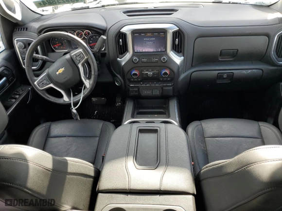 2022 Chevrolet Silverado 3500HD LTZ with VIN 1GC4YUEY3NF128303, listed as a Copart auction lot 83775884 with 25,331 mi miles and Salvage Title. Bid and sale history available at carsss.com. Image 8.