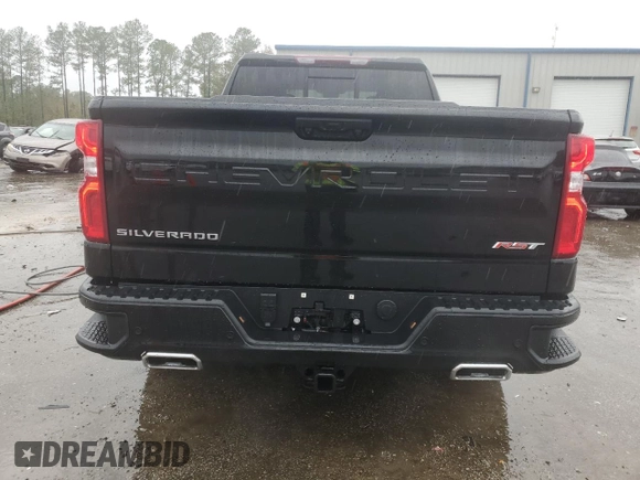 2024 Chevrolet Silverado 1500 RST with VIN 1GCUDEED3RZ334448, listed as a Copart auction lot 79333184 with 1,298 mi miles and Salvage Title. Bid and sale history available at carsss.com. Image 6.