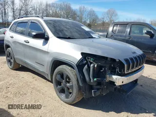 2016 Jeep Cherokee Sport with VIN 1C4PJMAS5GW348869, listed as a IAAI auction lot 41672622 with 166,330 mi miles. Bid and sale history available at carsss.com. Image 1.