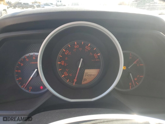 2012 Toyota 4Runner SR5 with VIN JTEBU5JR6C5079832, listed as a Copart auction lot 49485745 with 340,840 mi miles and Salvage Title. Bid and sale history available at carsss.com. Image 9.