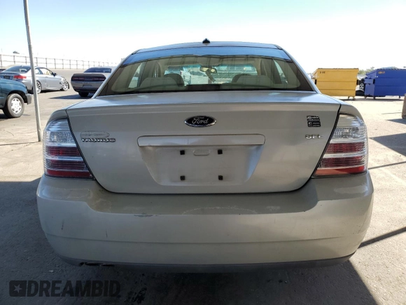 2008 Ford Taurus SEL with VIN 1FAHP24W08G124304, listed as a Copart auction lot 70812324 with 197,507 mi miles and Salvage Title. Bid and sale history available at carsss.com. Image 6.